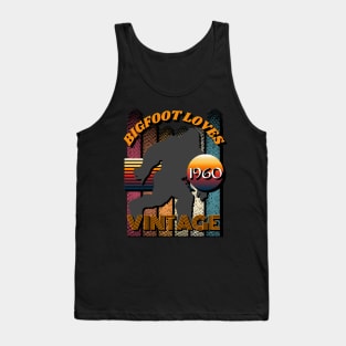 Bigfoot Loves Vintage 1960 Tank Top